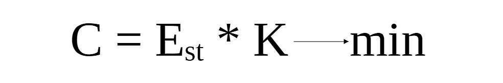 The concept of minimizing the costs of an investment project The concept of minimizing the costs of an investment project